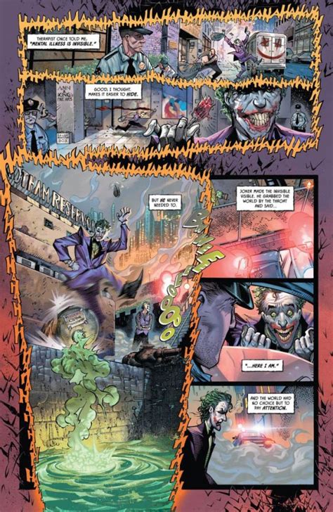 Joker Year Of The Villain 1 Le Prime Tavole Dello Speciale Scritto