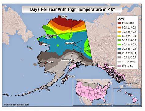 Brian Bs Climate Blog Alaska High Temperature Categories