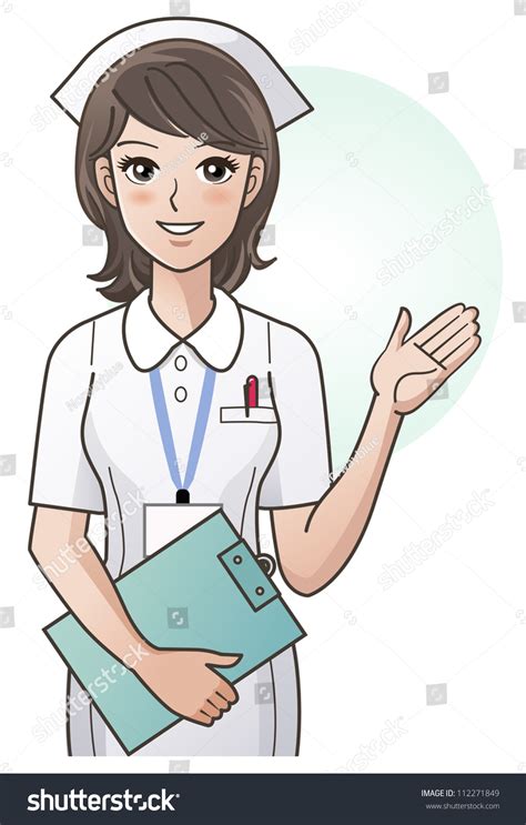 Nurse Cartoon Images Hd Cute Cartoon Illustration Nurse Stock Illustration 130114025