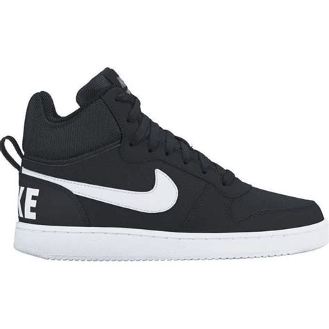 Nike Baskets Court Borough Mid Chaussures Homme Noir Cdiscount Chaussures