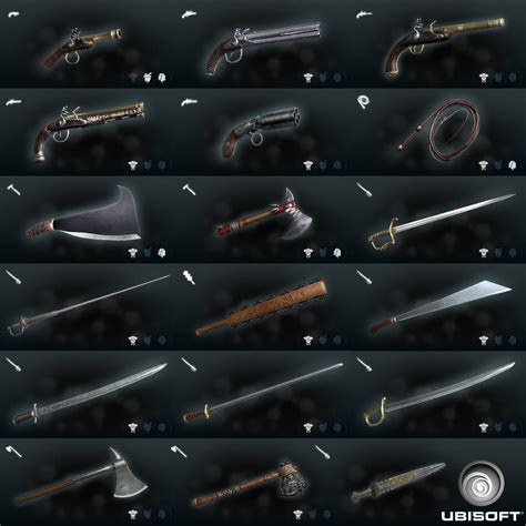 Assassins Creed Iii Liberation Weapons By Carny87 On Deviantart