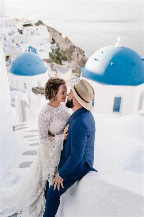 Wedding On Santorini Best Instagram Spots For Wedding Photography