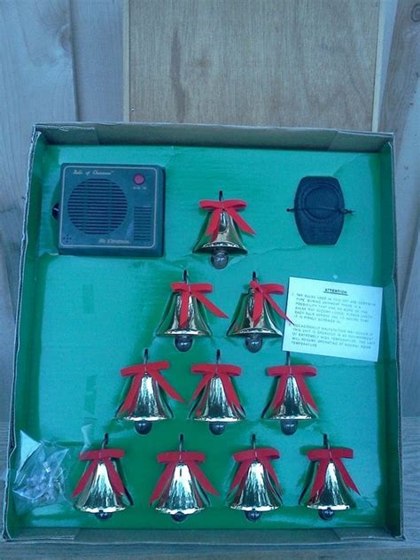 Vintage Bells Of Christmas Musical Lights Christmas Tree
