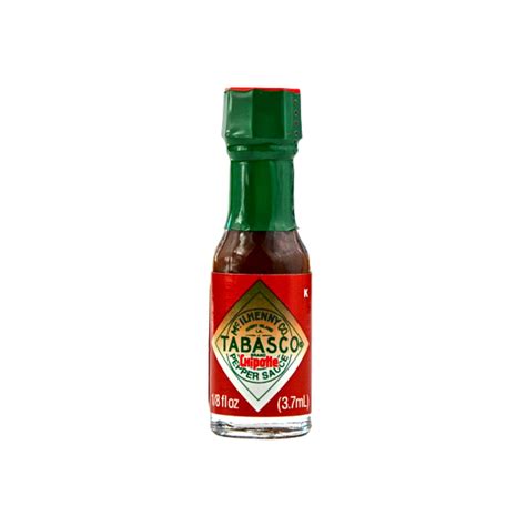 Tabasco® Chipotle Hot Sauce Mini 1 8 Fl Oz Louisiana Pantry
