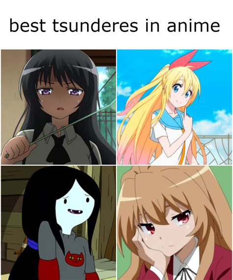 Best Tsunderes In Anime Ranimemes