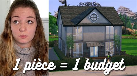 Challenge 1 Piece 1 Budget ~ Sims 4 Youtube