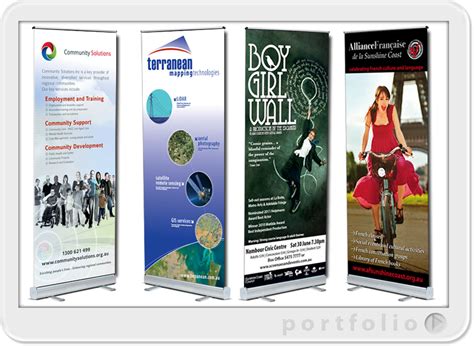 Roll Up Banner Design And Production Queensland Australia Working