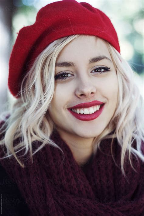 Portrait Of A Beautiful Girl Smiling By Stocksy Contributor Jovana Rikalo Stocksy