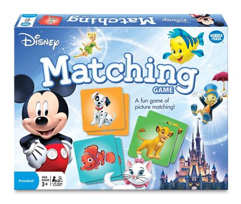 Games Disney World Of Disney Matching Toys New Ts Licensed