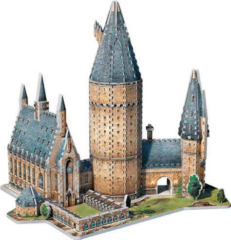 Download Hogwarts Castle Png Harry Potter 3d Puzzle Great Hall Png