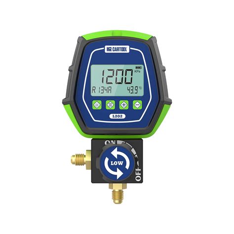 Buy Mr Cartool L Digital Manifold Gauge Low Pressure Single Meter