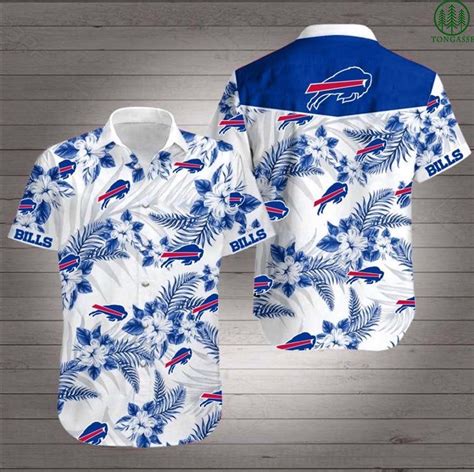 New Nfl Buffalo Bills Hawaiian Shirt Button Up Shirt Meteew