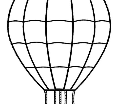 Template Of A Balloon