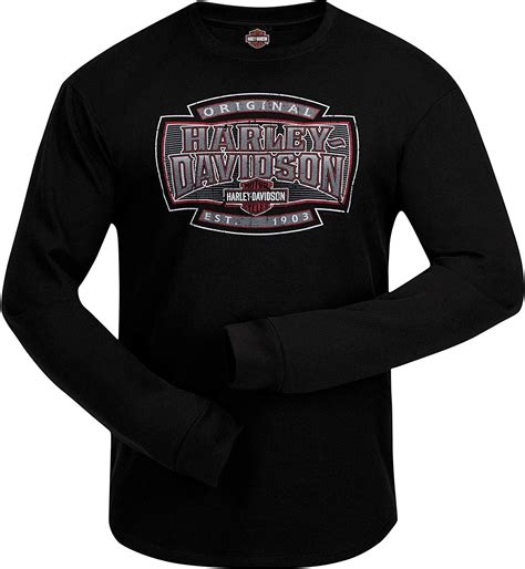 Amazon Harley Davidson Military Men S Long Sleeve Thermal Shirt