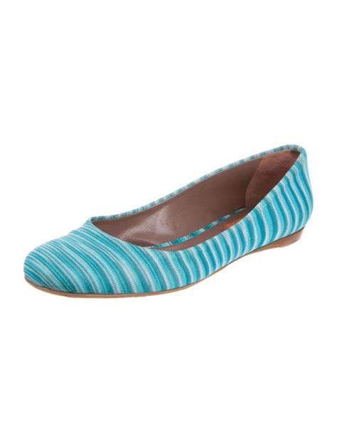 Missoni Woven Flats Shoes Mis29928 The Realreal