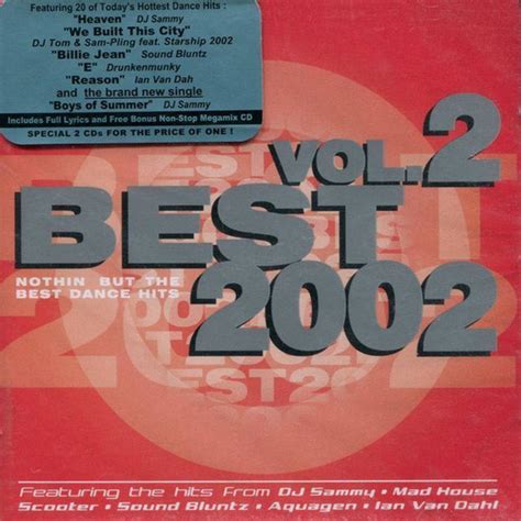Best 2002 Vol2 2002 Cd Discogs