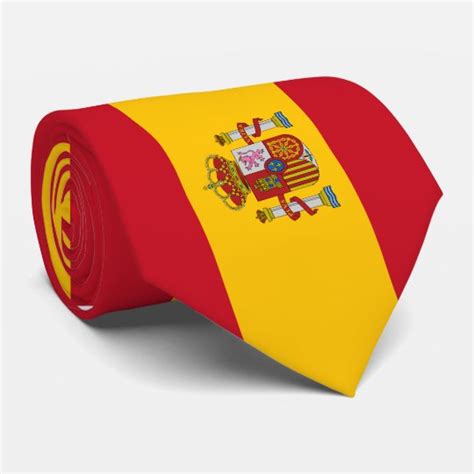 Spain Flag Tie
