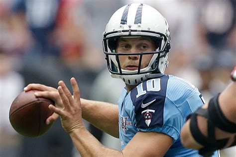 The day i should've died. Jake Locker, Tennessee Titans quarterback, injured against ...