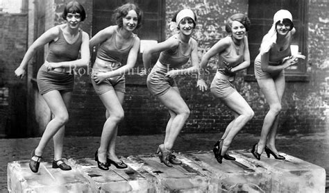 Vintage Ladies Dancing Charleston On Ice Photo 1920s Flappers Jazz Prohibition Ebay 1920s