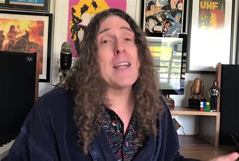Weird Al Yankovic Safely Performs One More Minute In His Bathrobe