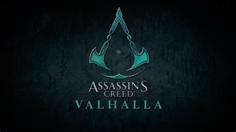 Assassins Creed Valhalla Logo Phone Wallpaper Focistalany