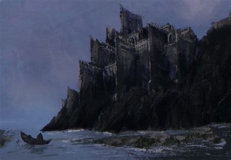 Иллюстрация Замок из Игры Престолов в стиле другое