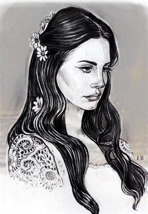 Lana Del Rey Art By Arthur Shahverdyan In 2023 Lana Del Rey Art Pen