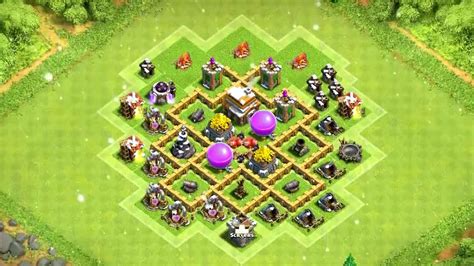 Clash Of Clans Town Hall 5 Base - Town Hall 5 Base : TROPHY Clash of Clans- Town Hall 5 Base (Speed Build