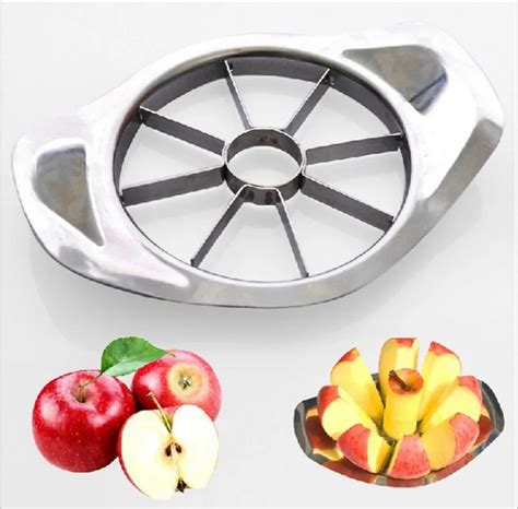 Kitchen Gadgets Stainless Steel Apple Cutter Slicer Vegetable Fruit