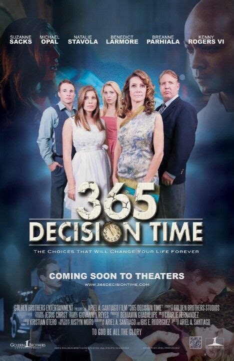 Learn about the newest movies and find theater showtimes near you. 365 Decision Time Movie (With images) | Christian movies