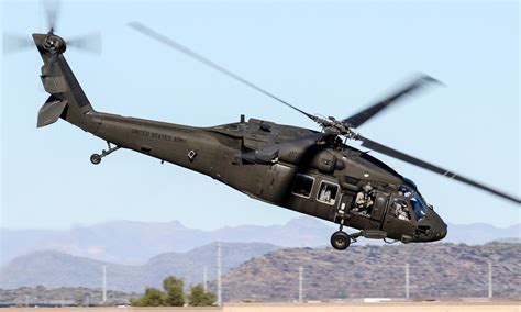 Us Army Sikorsky Uh 60l Black Hawk 93 26507 Departing Chris