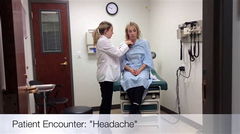 Kcu Csr Patient Encounter Video Headache Youtube