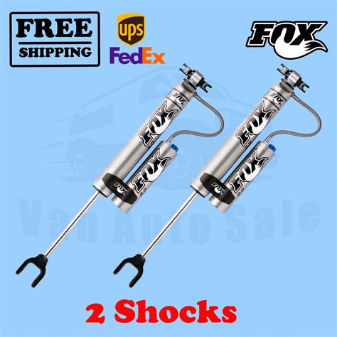 Fox Shocks Kit 2 Front 0 1 Lift For Chevrolet Silverado 3500 Hd 11 17 Ebay
