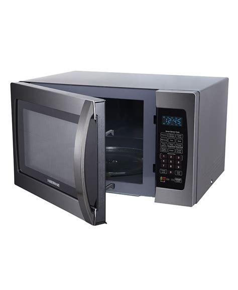 Farberware 1100 Watt Microwave Oven With Smart Sensor Cooking Macys
