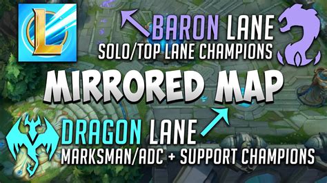 League Of Legends Wild Rift Mirrored Map Explained Gameplay