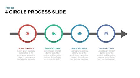 4 Circle Process Powerpoint Template And Keynote Slide Use This 4