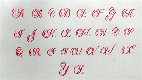 Cursive Fancy Capital Letters Calligraphy Fonts Goimages World