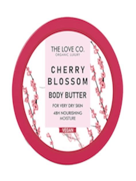 Buy The Love Co Organic Luxury Japanese Cherry Blossom Body Butter For Very Dry Skin 200g