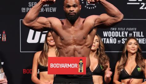 tyron woodley ufc 228 ceremonial weigh ins mma junkie