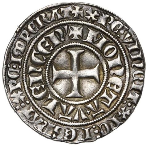 Groat Tournois William I Of Avesnes County Of Hainaut Numista