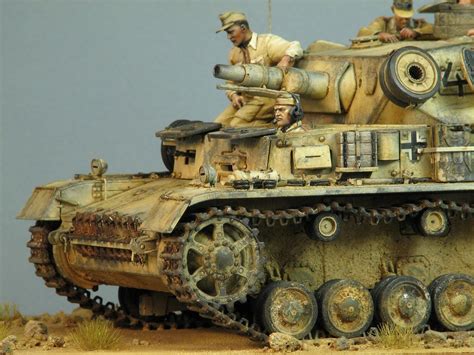 Photo Pz Iv Ausf E In Africa Dioramas And Vignettes Gallery On
