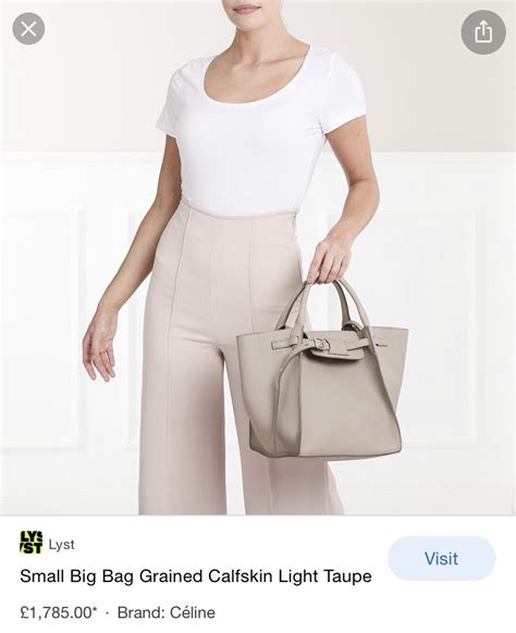 Celine Small Big Bag Women S Fashion Bags Wallets Shoulder Bags On