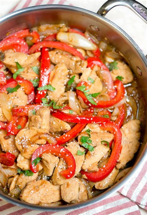 Simple chicken and tomatoes skillet with garlic and capers. 33 Easy Chicken Dinner Recipes
