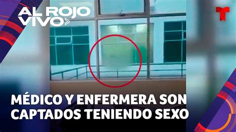 Un M Dico Es Captado Teniendo Sexo Con Una Enfermera En Una Sala De