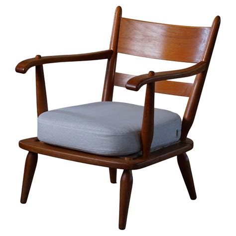 Sculptural Mid Century Danish Lounge Chairs At 1stdibs