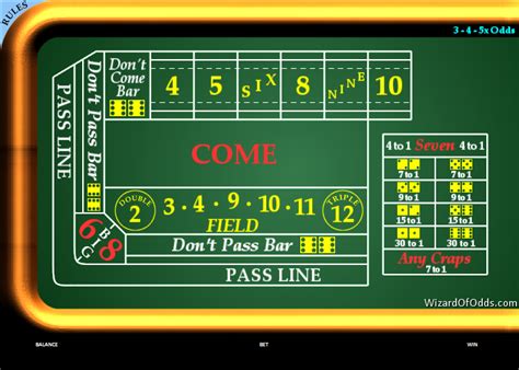 To play, you'll need 5 dice for each player. 🧙 Online Craps (Play Stress-Free) - Wizard of Odds