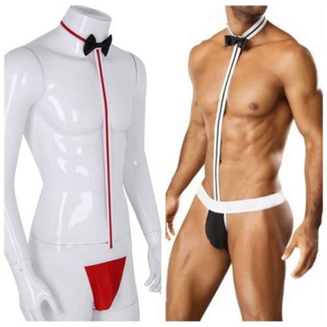 Mens Sexy Collared Borat Mankini Xmas Costume Swimwear Teddy Thong Underwear Ebay