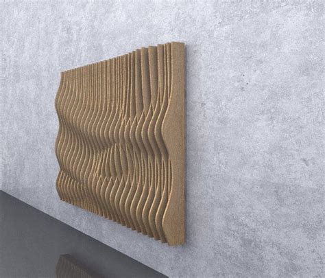 Intertwined Parametric Wooden Panels 3d Model Cgtrader