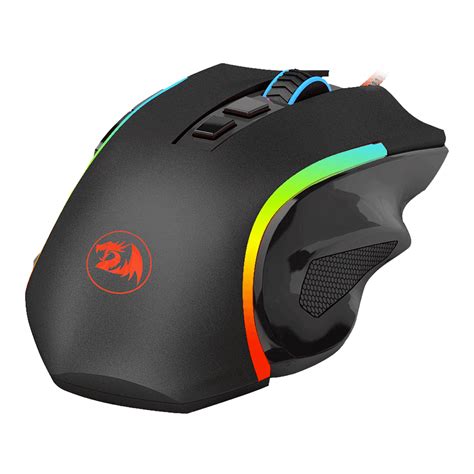 Mouse Gamer Redragon M607 Griffin Rgb Optico Usb 7200dpi Dd Tech