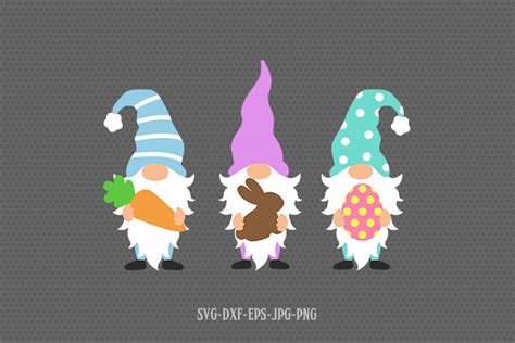 Easter gnomes svg, easter gnome svg, easter svg